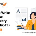 How to Write Genuine Temporary Entrant(GTE)