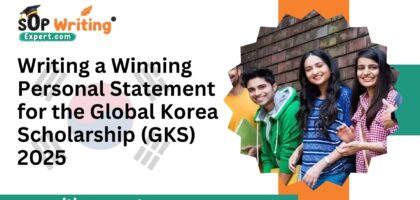 Global Korea Scholarship Personal Statement