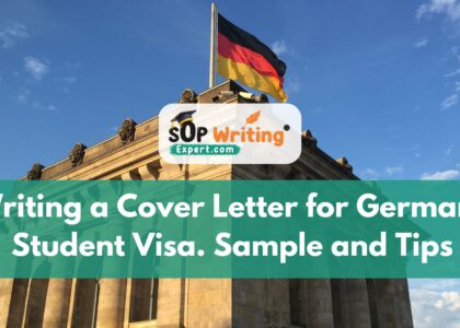 Cover Letter for Germany Student Visa