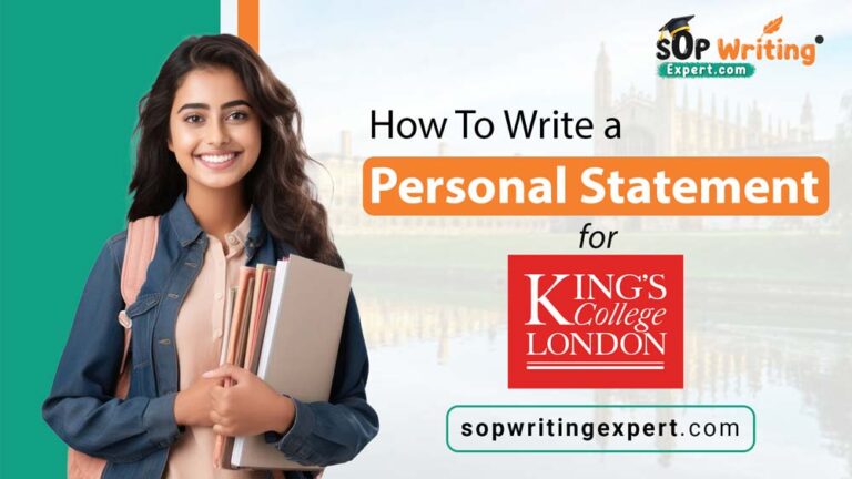 Personal Statement for King’s College London
