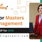 SOP for Masters in Management