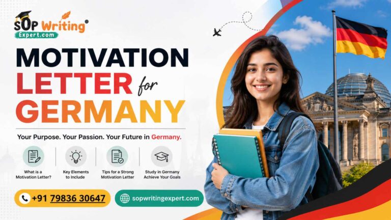 Motivation Letter for Germany | Sample SOP for Germany