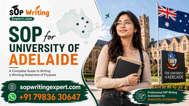 SOP for University of Adelaide – Complete Guide for Masters and PhD Applicants