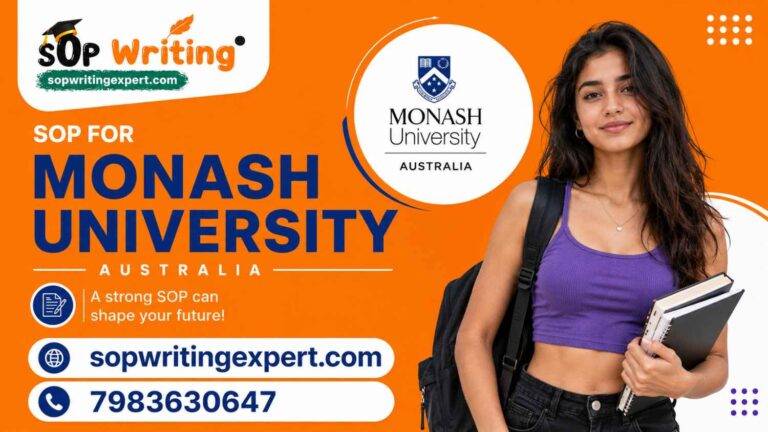 SOP for Monash University Australia | Australia SOP