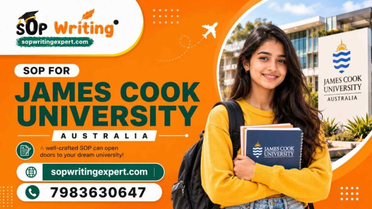 SOP for James Cook University Australia | Get Professional Help