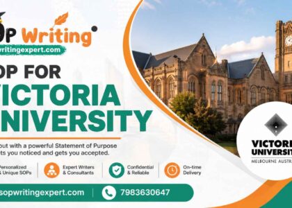 SOP for Victoria university