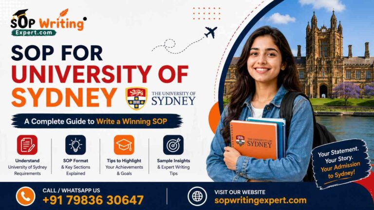 SOP for University of Sydney | Best SOP Writing