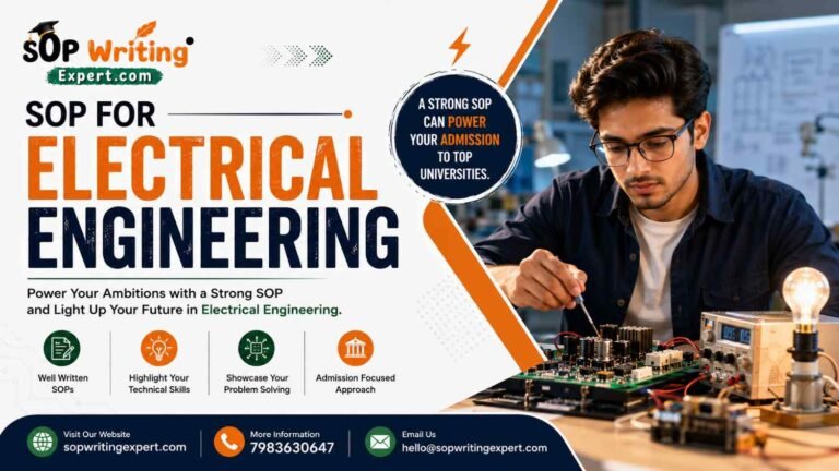 SOP for Electrical Engineering: Full Guide & SOP Structure