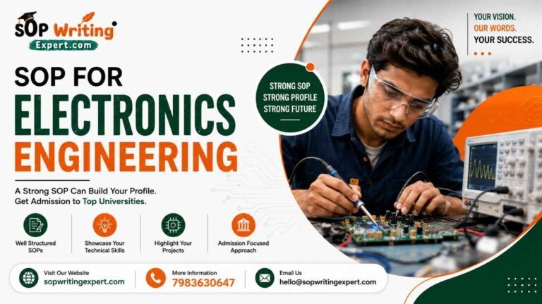 SOP for Electronics Engineering: Format & Guide