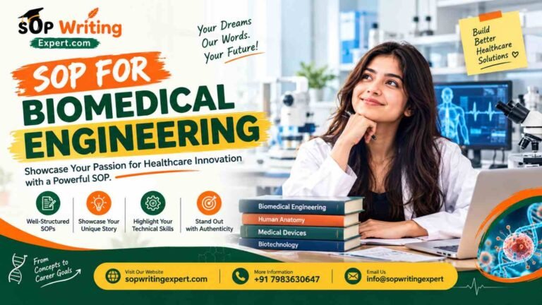 SOP for Biomedical Engineering: Complete Guide