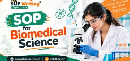 Biomedical Science SOP Writing