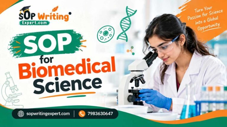 SOP for Biomedical Science | How It Differs From Biomedical Engineering
