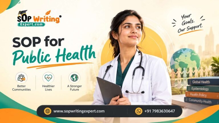 SOP for Public Health | Ms, PhD SOP for Public Health